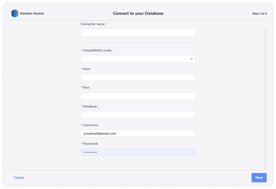 Connect to your Amazon Aurora database