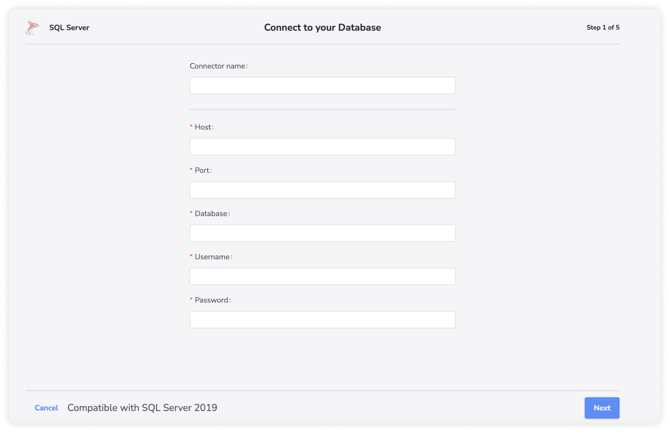 Connect to your SQL Server Database