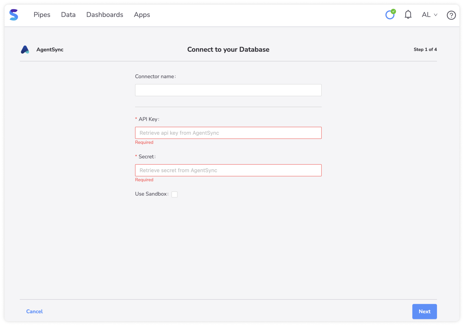 Connect to your AgentSync database