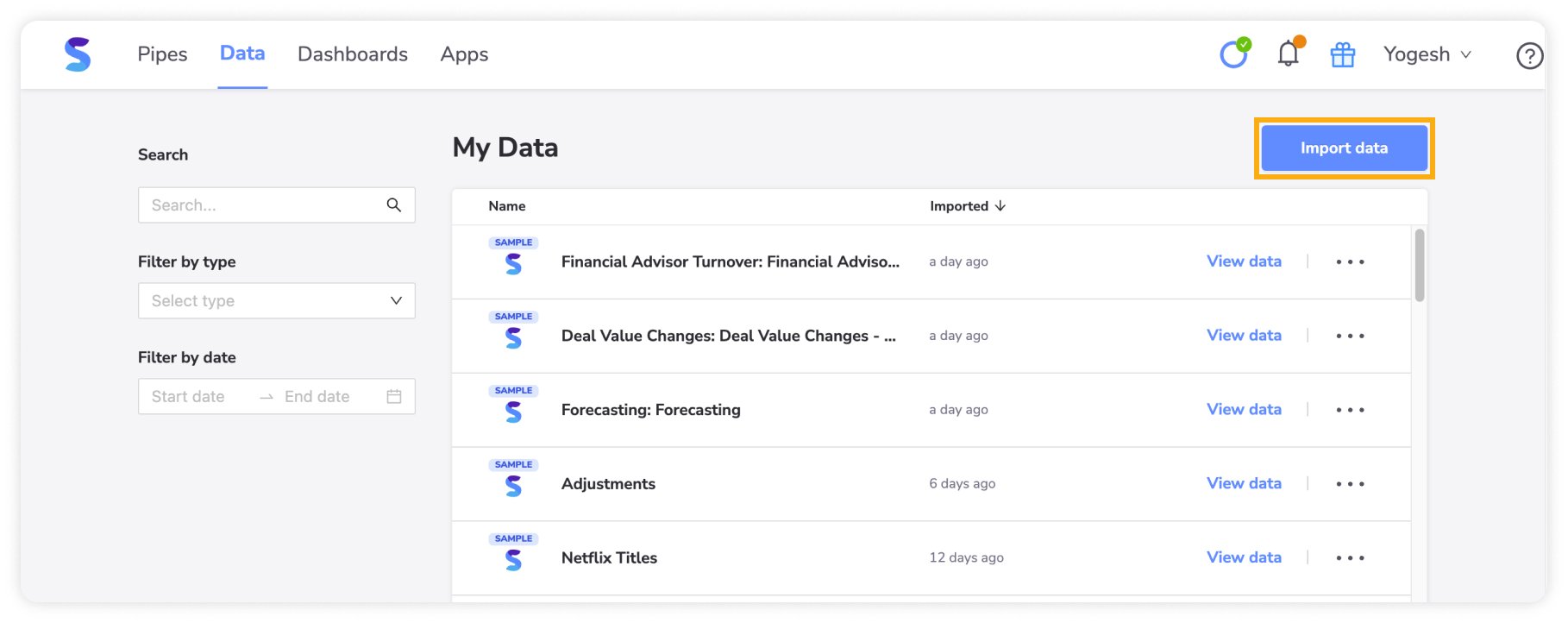 Symon.AI Data